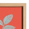 18" x 24" Sylvie You Are Enough by Maria Filar Framed Wall Canvas Natural - Kate & Laurel All Things Decor - 3 of 4