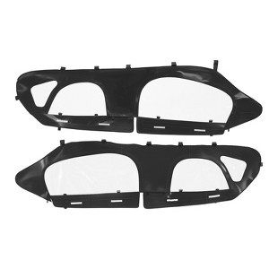 VEVOR Cab Enclosure Upper Doors, Compatible with Can-Am Maverick X3 MAX 4-Seater 2017-2024, Windproof Upgraded Zipper UTV Soft Side Window Kit,Black - 1 of 4