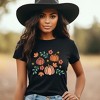 Simply Sage Market Women's Pastel Pumpkins Short Sleeve Graphic Tee - 2 of 4