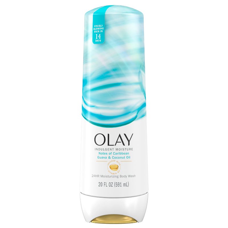 Olay Indulgent Moisture Body Wash Infused with Vitamin B3 - Notes of Guava and Coconut - 20 fl oz, 1 of 11