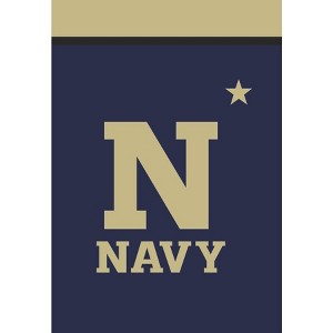 Briarwood Lane United States Naval Academy NCAA Licensed Garden Flag 18" x 12.5" - 1 of 4