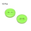 Unique Bargains Round Resin 2-Hole Fish Eye Craft Replacement Sewing Button 10 Pcs - 3 of 4