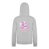 Everyday Kids Mermaid Collection Mermaid in Training Girls Zip Up Hoodie – Cute Mermaid Graphic Sweatshirt - 3 of 4