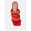 High Bae Braided Strap Casual Women Heels - 4 of 4