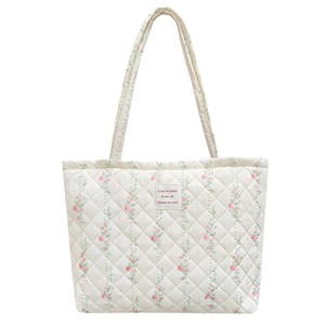 Narwey Top Zipper Small Tote Bag Floral Quilted Bag for Women : Target