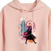 Women's - Frozen 2 - Wander Often Cropped Graphic Hoodie - 2 of 3