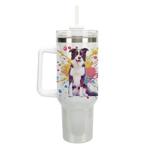 100 North Bougie Diamond Fit For A Queen Wrap-Around 40 Oz. Stainless Steel Water Bottle Coffee Mug, Spill & Leak Resistant, Travel Tumbler with - 1 of 4