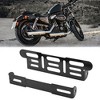 Unique Bargains Universal Motorcycle Adjustable License Number Plate Bracket Frame Holder Black - 2 of 4