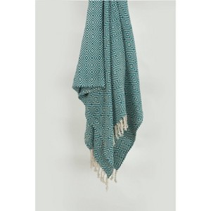 50"x60" Diamond Throw Blanket - Rizzy Home - 1 of 4