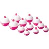 Eagle Claw Snap-On Bobbers Assorted Pack - Pink