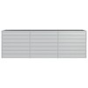 vidaXL Stainless Steel Planter - Silver Rectangular Garden Container 19.3"x18.5"x18.1" for Outdoor/Indoor, Balcony, and Patio Decor - 4 of 4