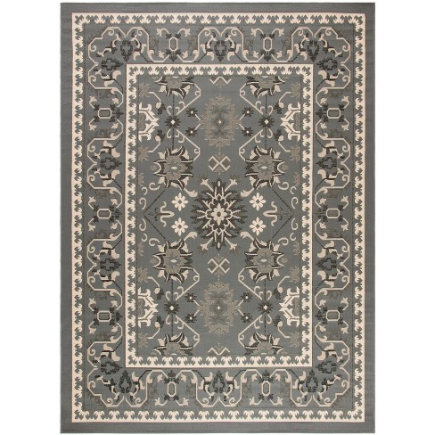 Non-slip Gripper Mat Floor Protector Indoor Area Rug Pad, 8'x11', Cream -  Blue Nile Mills : Target