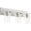 Quorum Lighting Carter 3 - Light Vanity in  Satin Nickel - 3 of 4