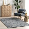 Nuloom Jireh Cozy Plush Geometric Pet Friendly Premium Machine Washable Area Rug - 2 of 4