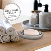 Creative Scents Brushed Nickel Soap Dish - 2 of 4
