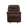 Acme Furniture Arcadia Microfiber Reclining Sofa Chocolate - 3 of 4