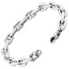 Pompeii3 Men's Marine 33 Gram Solid Silver Bracelet 8.5" - 2 of 4