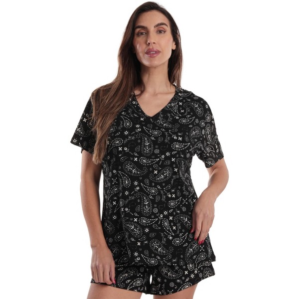 Pijama de Mujer Just Love con Shorts Suaves – Cómodo y Lindo para Dormir