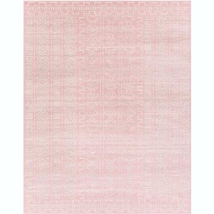 Mark & Day Zuideind 7'10"x10'2" Rectangle Woven Indoor Area Rugs Pale Pink: Modern Bohemian, Stain-Resistant, Pet Friendly - 1 of 4