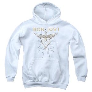 Boys’ Bon Jovi Greatest Hits Hooded Sweatshirt - 1 of 4