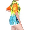 HAPPY BAY Button Down Shirt Casual Summer Beach Party Blouse Shirt Button Up Short Sleeve Vacation Hawaiian Shirts Tank Top Women - 3 of 4
