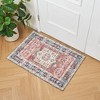 Isla Jade Vintage Inspired Machine Washable Rug - 2 of 4