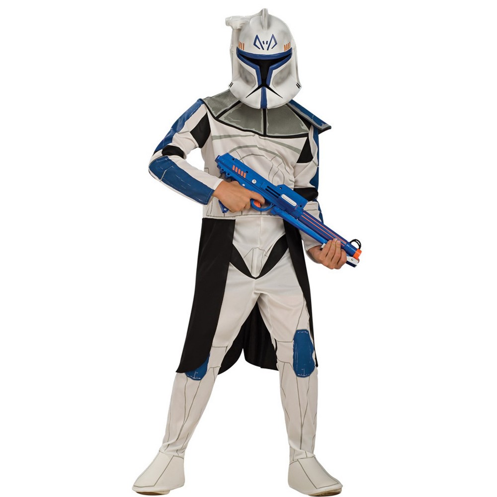 Kids' Star Wars: The Clone Wars Leader Rex Halloween Costume L, Boy's, Multi-Colored