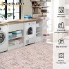 Washable Area Rug, Non-Slip Retro Floral Vintage Carpet, Non-Shedding Thin Low Pile Floor Rug for Kitchen, Dining Room, Bedroom - 3 of 4