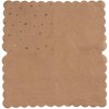 Juvale 50-Pack Scalloped Gold Stars Disposable Kraft Paper Napkins Party Supplies - 4 of 4