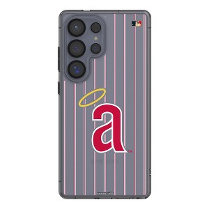 MLB Cooperstown West Teams Pinstripe Clear Cell Phone Case for Samsung Galaxy - 1 of 4