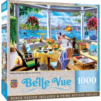 MasterPieces 1000 Piece Jigsaw Puzzle - Seaside Dining View - 19.25"x26.75"
