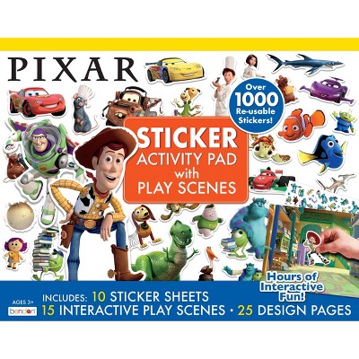 Reusable Sticker Learning & Activity Book With 200 Premium Puffy