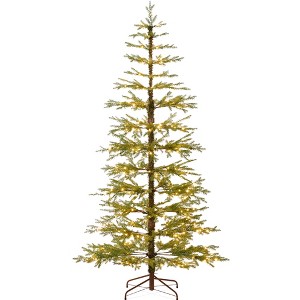 Best Choice Products Pre-Lit Sparse Christmas Tree w/ 2-in-1 LED Lights, Cordless Connection - 1 of 4