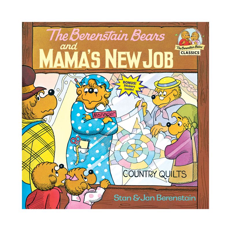 The Berenstain Bears and Mama's New Job - (First Time Books(r)) by  Stan Berenstain & Jan Berenstain (Paperback), 1 of 2