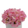 Unique Bargains Artificial Plants Hydrangea in Plastic Plastic 2.95"x2.95"x5.91" 1 Pcs - 4 of 4