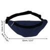 Unique Bargains Stylish Minimalist Sports Waist Bag 1 Pc - 3 of 4