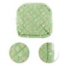 Unique Bargains Lady Portable Square Lipstick Bag Green 1 Pc - 4 of 4