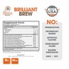 Genius Brand Genius Brilliant Brew—Coffee Substitute for Clarity, Energy & Immune Support—Nootropics, No Crash—Non-GMO—30 Servings—Unsweetened Cocoa - 2 of 2