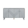 Bella Depot Luxury 60.2" Sideboard Cabinet with Geometric Patterns - 3 of 4