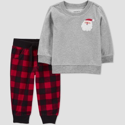 Carter's Just One You®️ 2pc Baby Buffalo Checkered Coordinate Set Infant - 9M