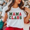 Simply Sage Market Women's Mama Claus Colorful Short Sleeve Graphic Tee - 2 of 4