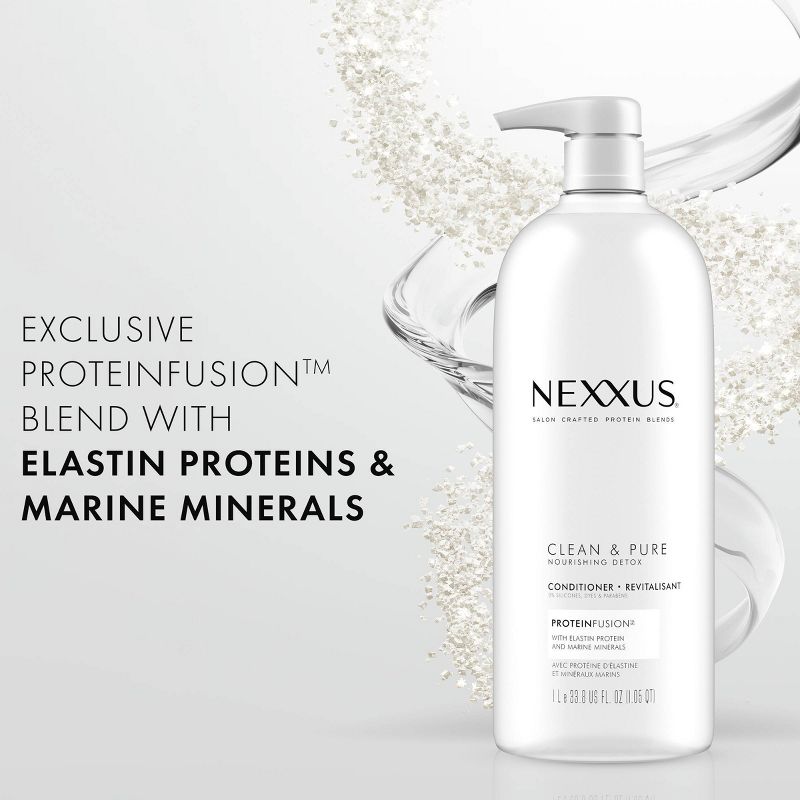 Nexxus Clean and Pure Conditioner Nourished Hair Care with Protein Fusion, 6 of 11