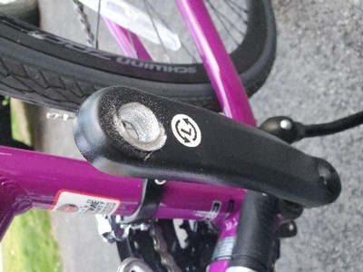 Womens hybrid bike online purple