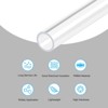 Unique Bargains Lamp Lantern Water Cooling System Acrylic Round Pipe Clear 18" - 3 of 4