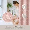 LunaLulinlk Pink Shower Curtains,Heavy-Duty Mold/Mildew-Resistant - 4 of 4