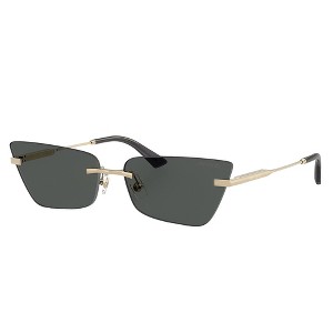 Jimmy Choo JC 4012 300687 Womens Cat-Eye Sunglasses Pale Gold 60mm - 1 of 3