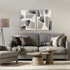 Stupell Industries Earthy Geometric Shapes 2pc Canvas Art Set - 2 of 4