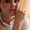 Pure Collection by Ross-Simons Italian Multicolored Enamel Hamsa Hand Bracelet in 14kt Yellow Gold - 3 of 4