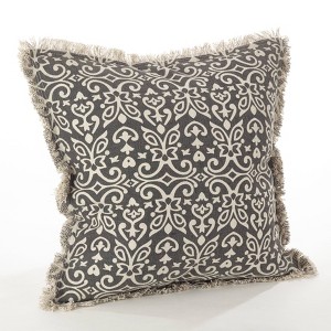 20"x20" Naxos Design Throw Pillow - Saro Lifestyle - 1 of 3