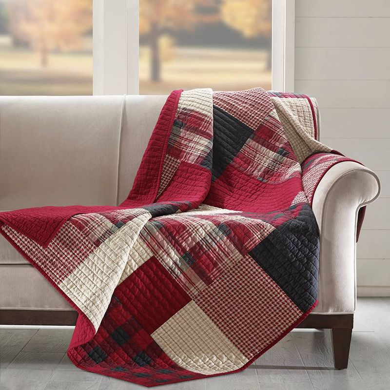 50&#34;x70&#34; Sunset Quilted Throw Blanket Red - Woolrich, 3 of 6